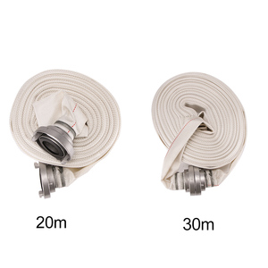 XHYXFire de alta presión fuerza Flexible sola chaqueta de PVC blanco fuego de manguera - Product Image 5