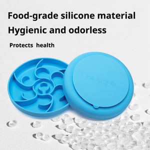 Comedero Lento de Silicona de Grado Alimenticio para Perros, Plato Antideslizante con Base de Succión para Mascotas, para Perros y Gatos - Product Image 3