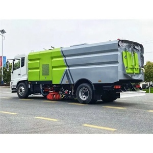 รถกวาดถนนดูดฝุ่นจีน Dongfeng 4x2 ใหม่ 15 ตัน สำหรับขาย - Product Image 5