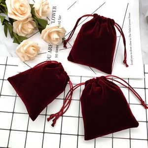 Bolsa de terciopelo personalizada con cordón para botellas de perfume, empaque de regalo para pelucas, aceites esenciales, máscara de pestañas, pasta de dientes - Product Image 5