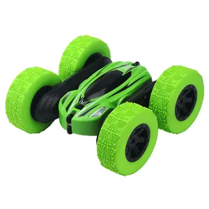 RC Cars Stunt Car Toy 4WD 2.4Ghz Mini Remote Control Car Double Sided Rotating Vehicles 360 Flips Kids for Boys &