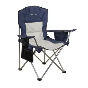 Wholesale Desert Beach Germany 4pk Fabric Padded Portable Picnic Gray Folding Chair