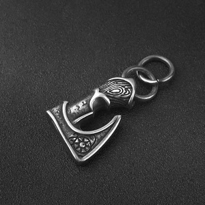 Nordic Hammer Norse Jewelry Necklace Amulet Pendant With <b>Chain</b> Crow Necklace for Men Stainless Steel Jewelry Gifts - Product Image 5