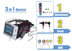 Appareil de thérapie par ondes électromagnétiques Tecar RF Vacuum Ems 3 en 1 pour la physiothérapie - Product Image 3