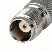 Straight Dual TNC Female Jack to TNC Female Jack Barrel Coupler Waterproof RF Coaxial Adapter Connector for Electrical Devices