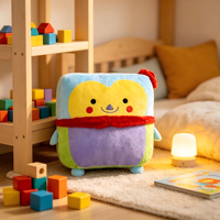 Peluche personnalisée sur mesure, cube carré, mascotte personnalisée pour souvenir promotionnel