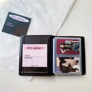 מותאם אישית אלבום תמונות חמוד kpop photocard מחזיק אלבום אוהדי אוסף photocard מחזיק ספר