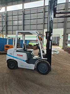 TCM-30 Batterie lithium-ion de chariot élévateur d'occasion de 3 tonnes, 5 tonnes, 4 roues, mini chariot élévateur équilibré au lithium, pneus solides - Product Image 5