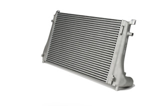 Radiateur <span class=keywords><strong>Intercooler</strong></span> en Aluminium Complet JS à Structure Plaque-Ailette pour VW/<span class=keywords><strong>Audi</strong></span>/Seat Mk7.5 Golf R GTI <span class=keywords><strong>Audi</strong></span> A3 S3 TT TTS 1.4T/2.0TDI - Product Image 4