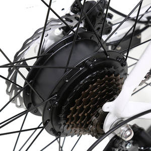 Vélo électrique Zoom avec batterie au lithium 48V/10.4Ah, suspension avant hybride, frein à disque, 27,5 pouces, 7 vitesses, moteur de moyeu arrière sans balais - Product Image 6
