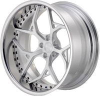 Jantes chromées 18 19 20 21 22 24 pouces, roues forgées 5x114.3 5x112 5x130 5x120 6x139.7 pour Tesla Benz BMW Audi Toyota