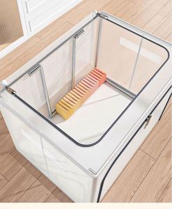 Caja de Almacenamiento Plegable para Baño, Ropa, Dormitorio, Armario, Sala de Estar, Mueble para el Hogar, Diseño Moderno - Product Image 4