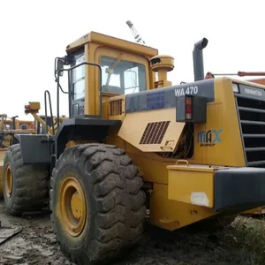 Used komatsu WA470-3 wheel loader High Cost-effective Quality loader/ used construction machinery in stock