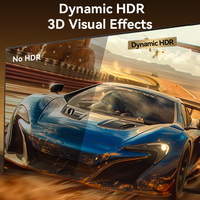 Câble DP vers DP 16K 1M-3M Version 2.1 80 Gbps 16K60Hz 8K120Hz HDR Mâle-Mâle pour HDTV Ordinateur Écran de Bureau