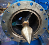 Pembangkit Listrik Tenaga Mikro Hidro Cerdas Rusia Terbaik, Turbin Pelton Low Head FORSTER CJ237-W-55/1*4 Efisiensi 85% 50Hz/60Hz