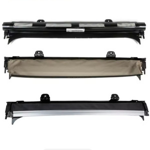 ม่านบังแดดแบบม้วนสำหรับหลังคาซันรูฟ Audi รุ่น 1K9877307 สีดำ เทา เบจ ผ้าม่านแบบยืดหดได้ ลายเรียบ สำหรับรถยนต์ Volkswagen และ Audi - Product Image 1