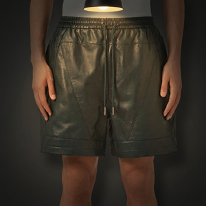 Shorts de sport et de loisirs pour hommes imprimés sur mesure, en coton tricoté écologique, en toile de bambou, avec taille élastique, pour la course et l'entraînement - Product Image 4