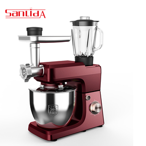 高容量7L 8L 10LボウルMixinigミキサー機械ブレンダー電気フードミキサー5イン1スタンドミキサー - Product Image 3