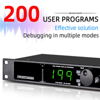 MIS-4II - Procesador de Efectos de Audio Digital de Doble Canal, Procesador de Reverberación DSP de 24 Bits con 199 Programas Preestablecidos para Micrófono Vocal de Karaoke