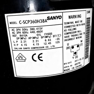 Compresseur de réfrigération pour climatisation C SCP360H38A C SCP400H38A pour systèmes de refroidissement et de chauffage - Product Image 3
