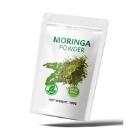 Bubuk Moringa Suplemen Kesehatan Superfood Hijau Alami Ekstrak Daun Moringa
