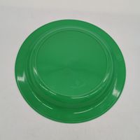 Ensemble d'assiettes en plastique réutilisables écologiques pour dessert, dim sum, petites assiettes pour les fêtes