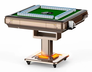 Dericsson Silent Mahjong Machine Electric Fully Automatic Mahjong <b>Table</b> Foldable <b>Dining</b> <b>Table</b> 2 in 1 with Heater Quick Shipment - Product Image 1