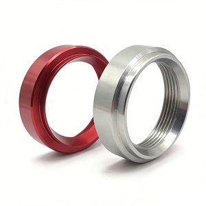 सीएनसी मशीनी गोल नट जस्ता प्लेटेड/ब्लैक ऑक्साइड ओएम अनुकूलन योग्य रिंग नट - Product Image 5