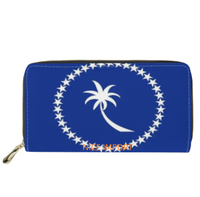 Dompet Bendera Antigua Dompet Panjang Kulit Dengan Kapasitas Besar Dompet Kulit Cocok untuk Wanita Perjalanan Penggunaan Sehari-hari
