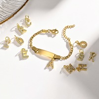 SSeeSY mode bijoux personnalisables en acier inoxydable logo personnalisé personnalisé enfants bracelet nom de bébé pour bébé