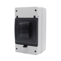Boîte de disjoncteur à boîtier moulé en plastique étanche IP65 ABS pour l'extérieur