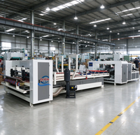 Équipement d'automatisation économique : Machine à coller et à coudre les cartons, machine à plier et à coller les boîtes en carton ondulé