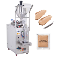 Machine de remplissage de table compacte pour miel, ketchup, crème cosmétique et lotion en flacons