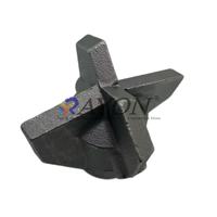 R32 51 Embouts d'ancrage en acier au carbone galvanisé pour boulons d'ancrage autoperceurs / barres d'ancrage creuses / tiges d'ancrage