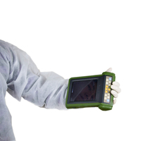 Mini Ecógrafo Veterinario de Palma RKU10 con Sonda Transrectal para Animales Grandes y Pequeños - Prueba de Embarazo para Cerdos, Perros, Caballos, Ganado, Ovejas