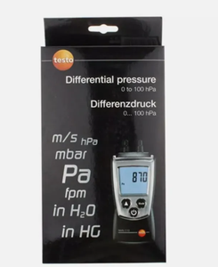 Nuevo Manómetro Digital Testo 510, Testo510 0563 0510 en Stock - Product Image 6