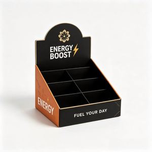 Eco-Friendly Recyclable <b>Toy</b> Display <b>Fidget</b> <b>Toys</b> <b>Box</b> Paperboard Self Erecting Counter Stand Space Design 12 Compartment Retail - Product Image 5