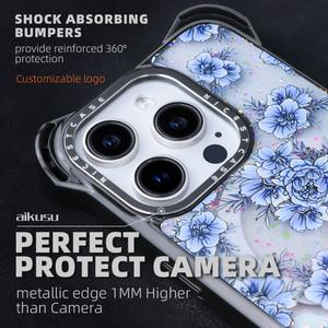 Étuis de téléphone de luxe brillants pour iPhone 15 Pro Max, coque de téléphone en TPU à sublimation 3D antichoc pour iPhone 14 13 Pro Max - Product Image 6