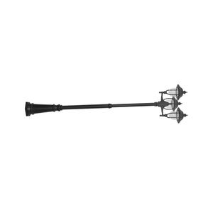 Lampe de sol extérieure en aluminium, indice de protection IP44, alimentation CA, 3 ampoules E27/100W, angle de faisceau 360° (9019537818) - Product Image 2