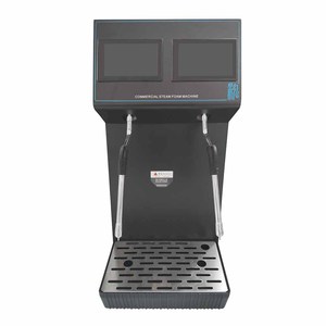 Machine à café et thé au <span class=keywords><strong>lait</strong></span> XEOLEO commerciale 12L, chauffe-<span class=keywords><strong>lait</strong></span> électrique, <span class=keywords><strong>mousseur</strong></span> à <span class=keywords><strong>lait</strong></span> automatique pour cappuccino - Product Image 2