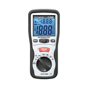 Venta Directa de Fábrica CEM: Medidor Digital de Resistencia de Tierra DT-5300B Profesional con Función de Prueba de Voltaje Digital - Product Image 3
