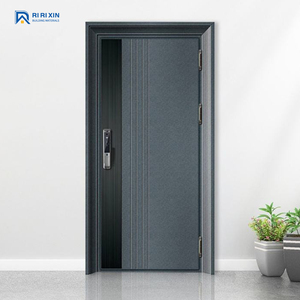 DAIYA Portes pivotantes modernes à double <span class=keywords><strong>entrée</strong></span> avec porte en acajou Design étanche à deux pivots en verre - Product Image 3