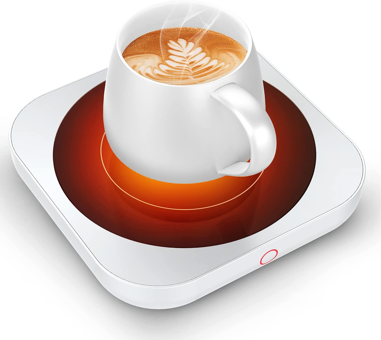 Подогреватель для кофейной кружки, умная чашка с автоматическим выключением и 3 настройками температуры, электрический подогреватель для кофе для рабочего стола