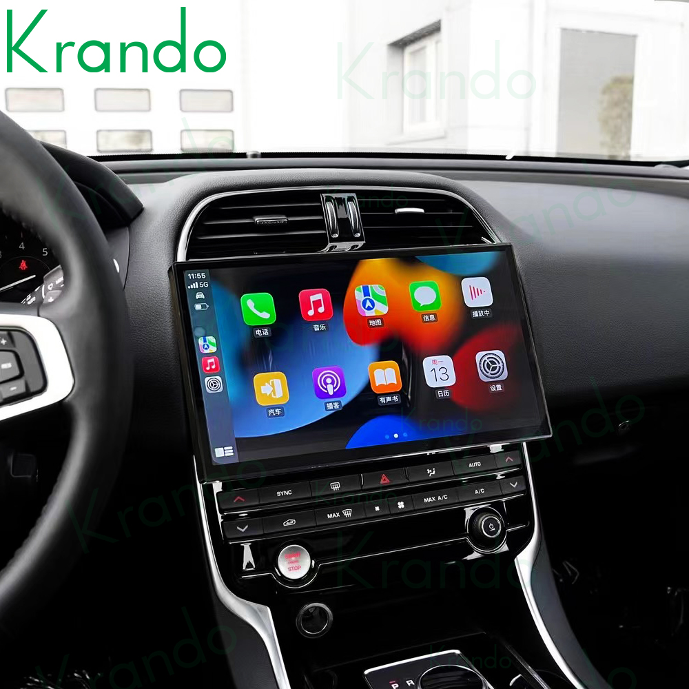 Krando 13 "Android 11,0 64 г 128 Автомобиль Радио DVD gps для Jaguar XE XF XEL 2016-2019 Harman системы 8 ядро Wi-Fi carplay навигации