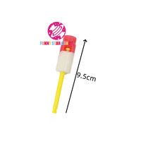 Coloful musique mélodie Lolly bâton bonbons jouet OEM personnalisé Sucette aigre doux fruité saveur magique sifflet dur sucette