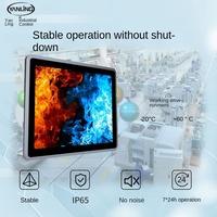 Yanling Noyau d'ordinateur de contrôle industriel tout-en-un de 15 pouces intégré avec fonctionnalités HD tactiles et de résistance en stock