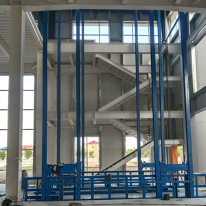 <span class=keywords><strong>Lift</strong></span> Barang Vertikal Baja Hidrolik Listrik dengan Kontrol Nirkabel, Tinggi Angkat 3m, Tombol Darurat untuk Keamanan Utama - Product Image 2