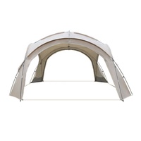Tente de camping dôme monocouche quatre saisons pour l'extérieur, poteaux en fibre de verre, tissu Oxford, imperméable, coupe-vent, protection solaire, 8,2 kg