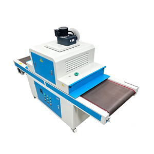 Machine de séchage UV à lampe au <span class=keywords><strong>mercure</strong></span> de type convoyeur pour le séchage d'encre UV sur boîtes d'emballage et feuilles de plastique - Product Image 1