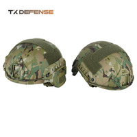 Casque tactique de sécurité en PE haute résistance certifié 3A, norme Mich